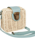 Mimi and Lula Orchard Wicker Cross Body Bag