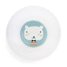 Load image into Gallery viewer, Petit Monkey Bear Melamine Bowl in Various Colours