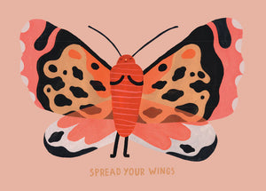 Mini Print Butterfly Spread Your Wings