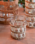 woven bamboo drinking glass
