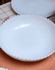 Pearl White Pasta / Serving Bowl 34cm
