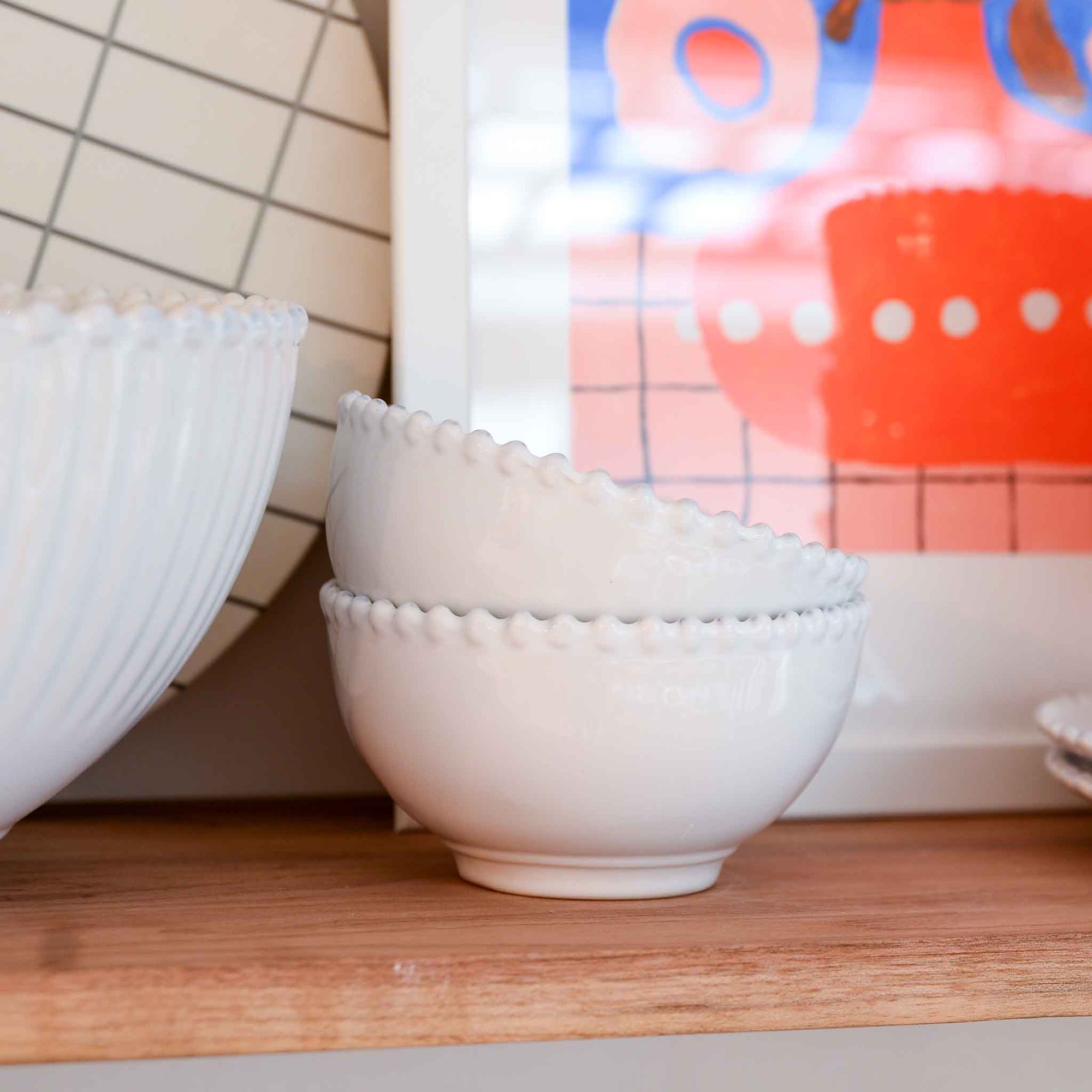 Pearl White Soup / Cereal / Fruit Bowl 13cm