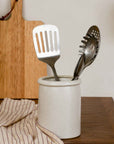 Nicholas vase stainless steel silver spatula cooking