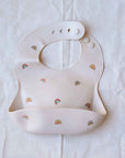 Mushie Silicone Bib rainbow