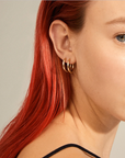 Pilgrim Ariella Hoop Earrings in Gold or Silver