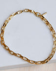 clarity chain bracelet gold
