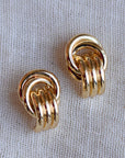 Pilgrim Dorris Gold Plated Earrings