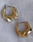 Pilgrim Simplicity Gold Plated Earrings