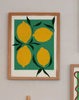 The Poster Club Green Lemon By Anna Mörner