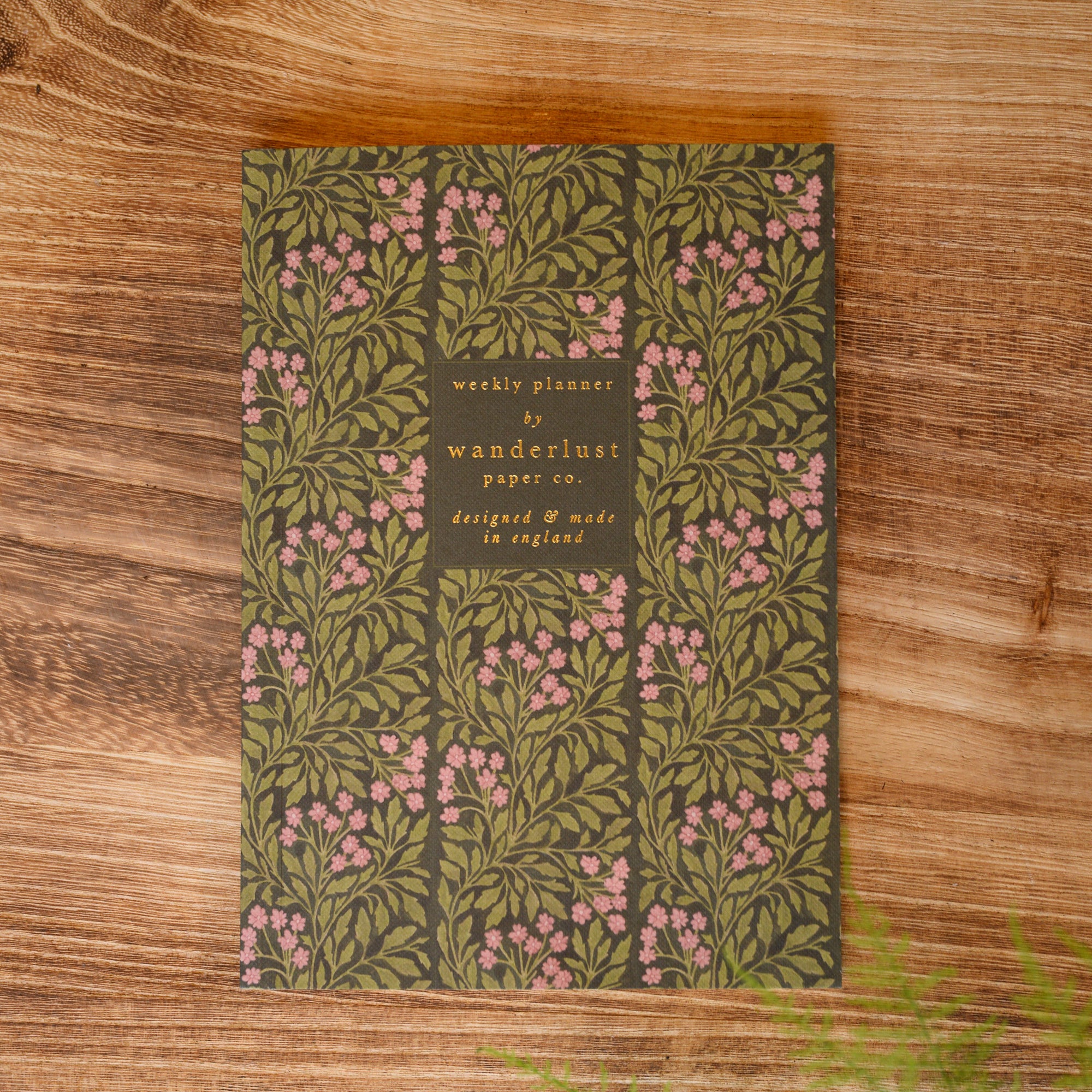 Wanderlust Weekly Planner