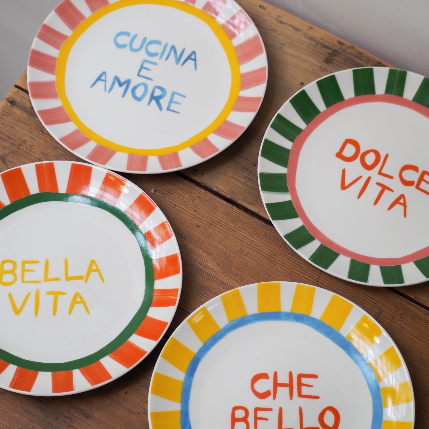 Summer Italian Plates