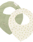 Bandana Muslin Bib / Set of 2
