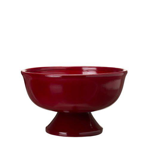 Meryl Footed Planter / Red