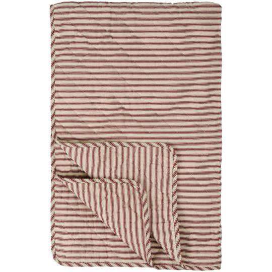 Sand Quilt / Plum Stripes