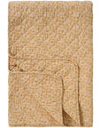 Beige with Yellow, Raspberry Flowers Quilt