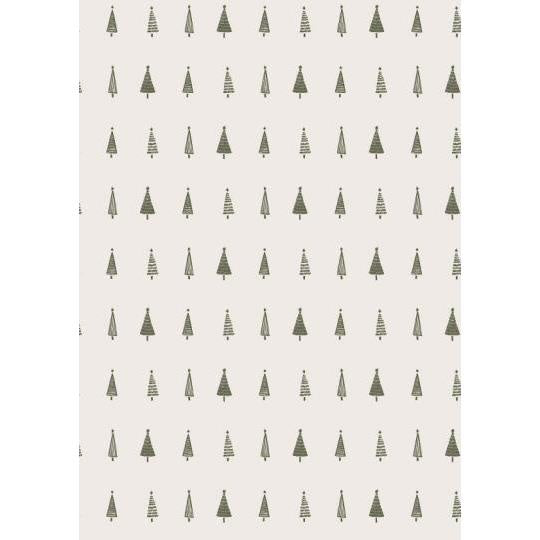 Wrapping Paper Roll / Christmas Trees