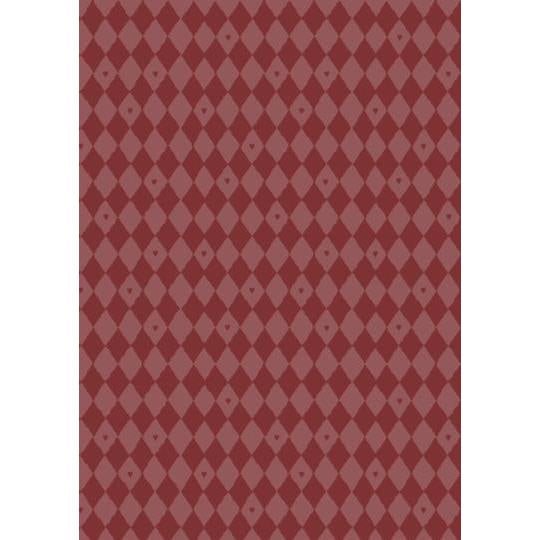 Wrapping Paper Roll / Harlequin &amp; Hearts