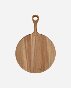 Round Wood Cutting/Serving Board