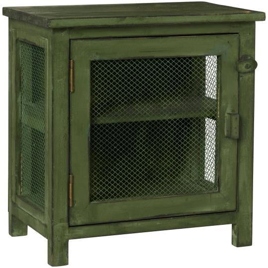 Green Pinewood Cabinet
