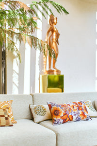 HKliving: Printed Cushion / Botanic