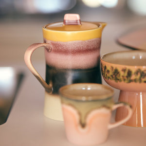 HKliving 70s Ceramics: Sunset Tea Pot