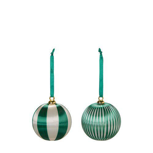 Lustre Green Baubles