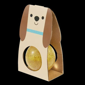 Glitter Bouncy Ball / Dog or Cat Box