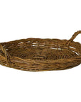 Wicker Tray with Handles