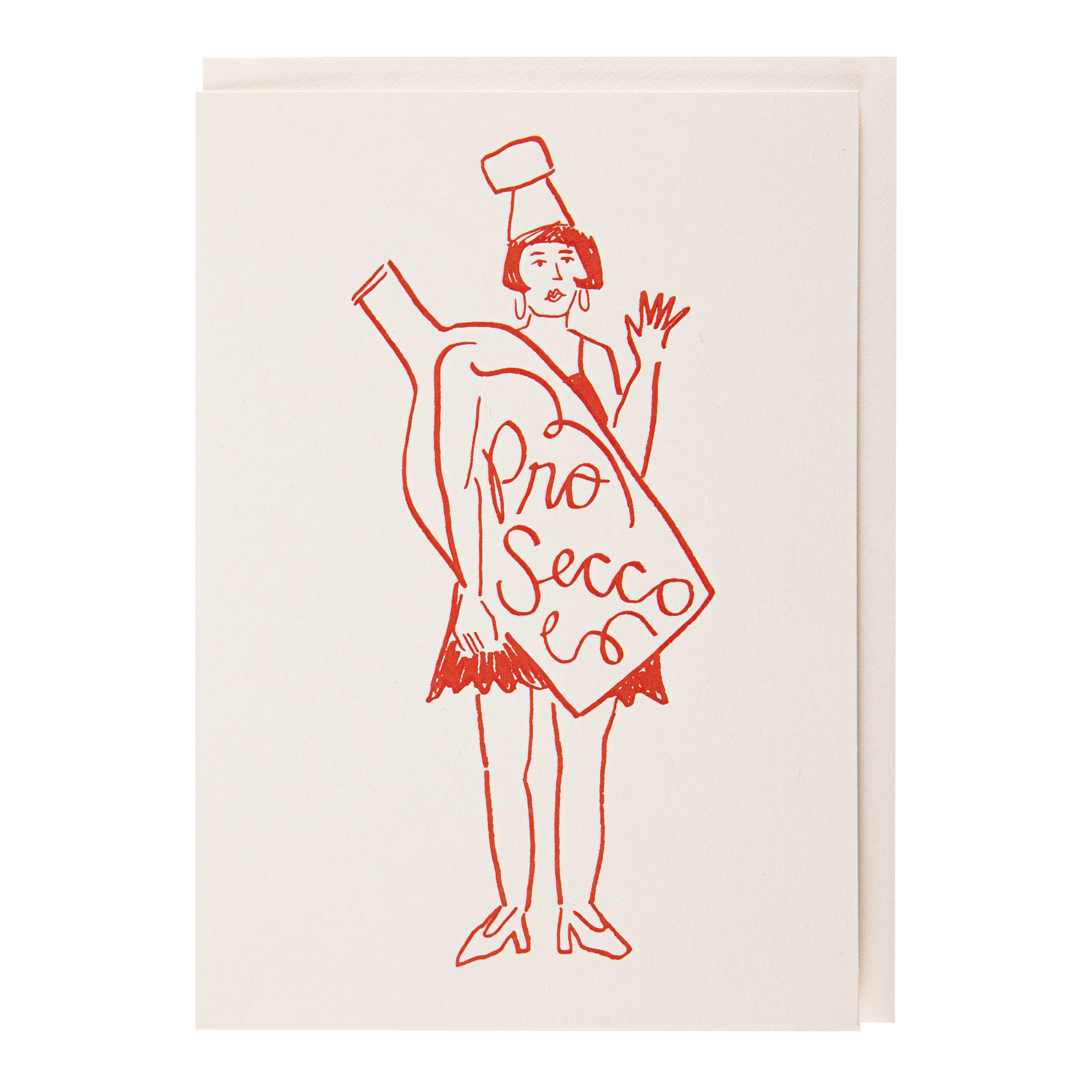 Miss Prosecco | Greeting Card