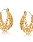 Selma Delicate Gold Hoop Earrings