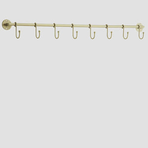 Iron Coat Rack with 8 Hooks