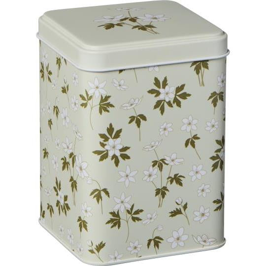 Anemones Floral Print Storage Tin / Sizes