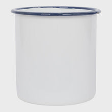 Load image into Gallery viewer, White Enamel Utensil Holder