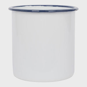 White Enamel Utensil Holder