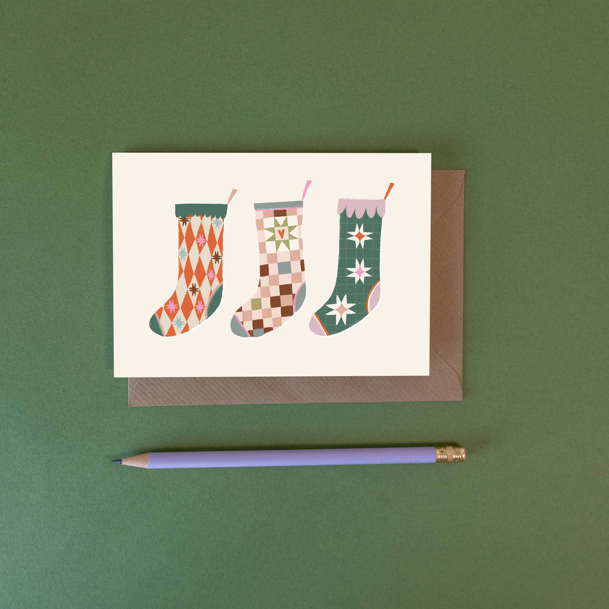 Christmas Stockings Card