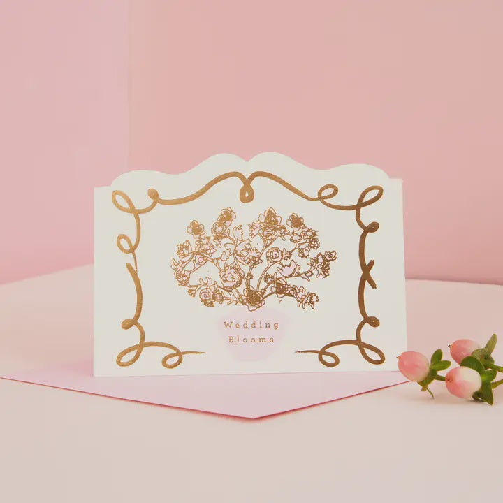 Wedding Blooms Card