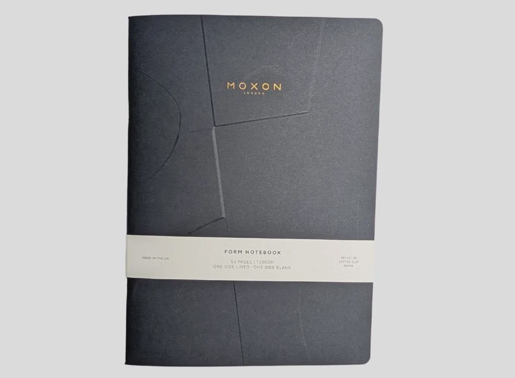 Moxon Form B5 Recycled Notebook / Black