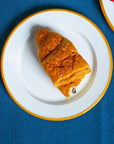 Yellow Enamel Plate 20cm