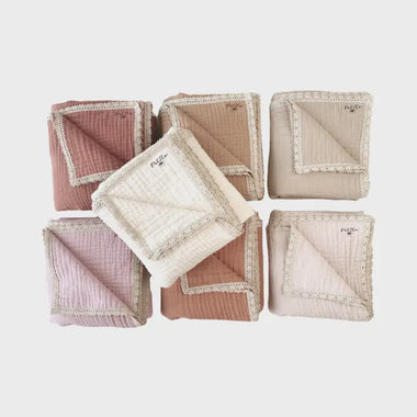 Triple Layer Muslin Baby Swaddle / Various Colours