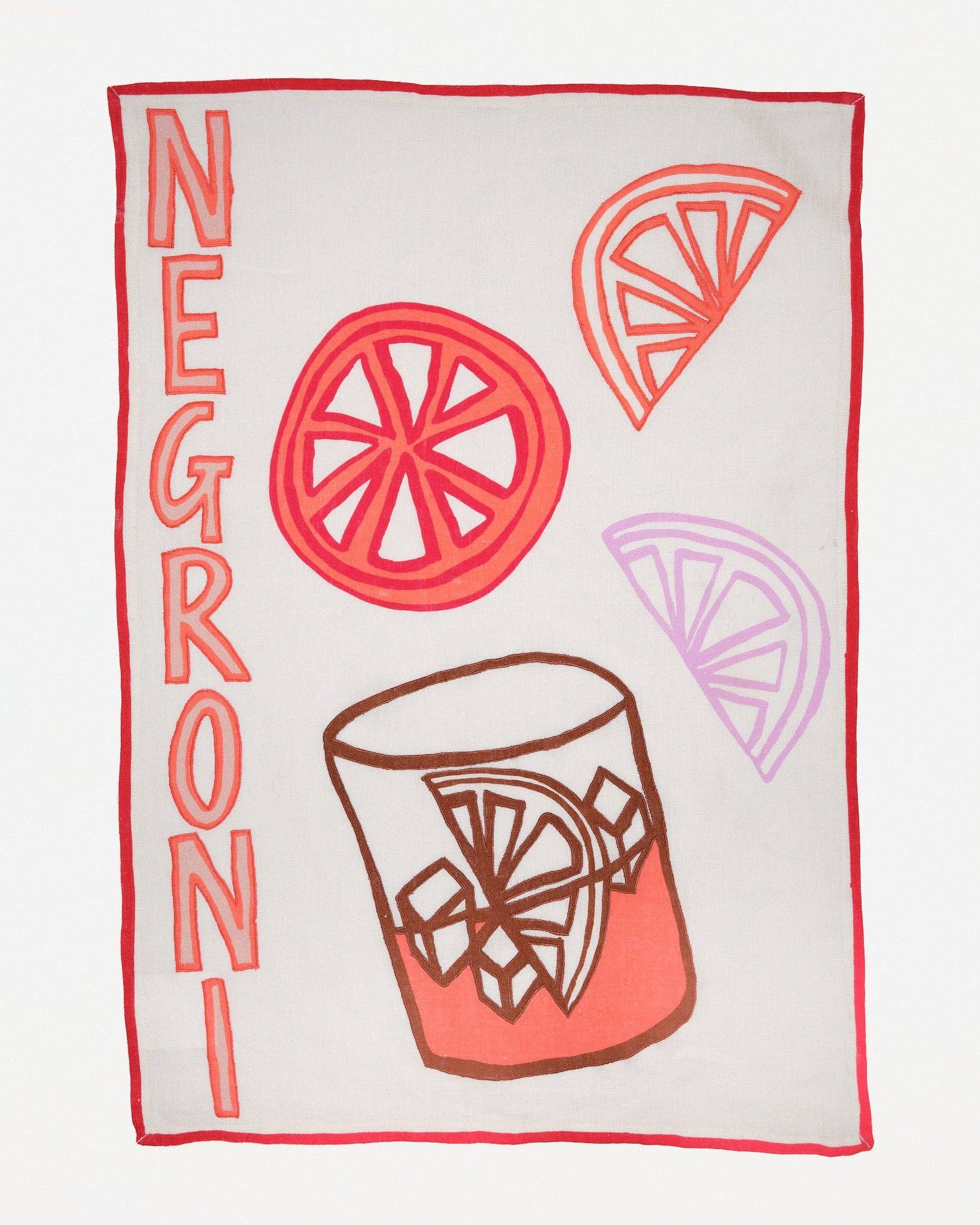 Negroni Linen Tea Towel