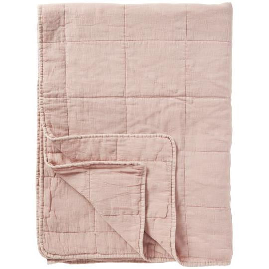 Classic Quilt in Light Pink / 130 x 180cm