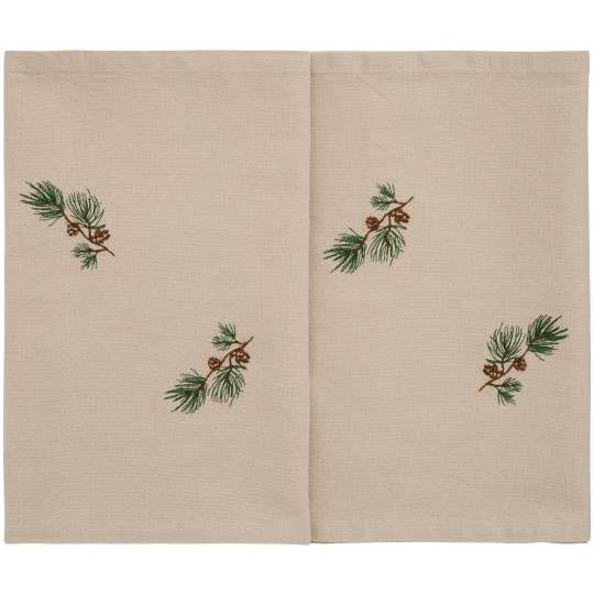 Table Runner Pine Branches