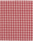 Red and White Gingham Check Napkin