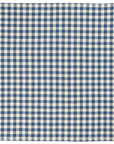 Blue and White Gingham Check Napkin