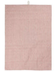 Mia Thin Stripe Tea Towel in Rust Brown