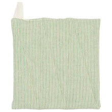 Load image into Gallery viewer, Green Stripe Pot Holder