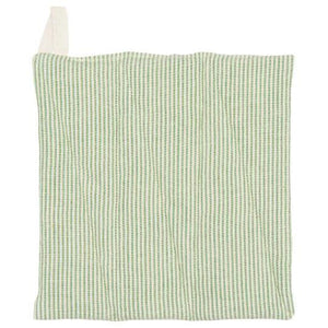 Green Stripe Pot Holder