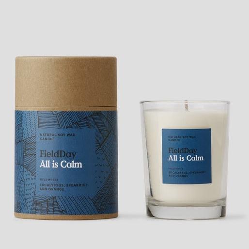 All Is Calm Christmas Soy Candle / Large