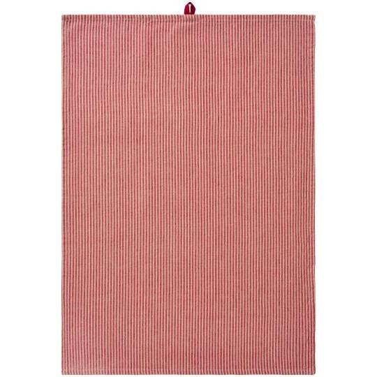 Stripe Tea Towel / Red