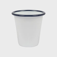 Load image into Gallery viewer, White Enamel Tumbler